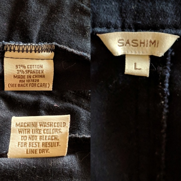 Sashimi Black Button Down Business Jacket - Picture 8 of 8